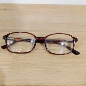 Vintage ROMCO Brown Military Issue S9 Eyeglass Frames 1970s